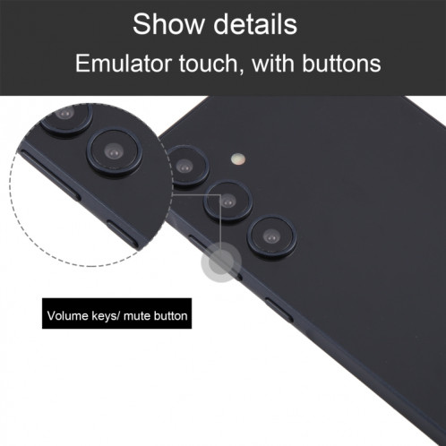 Pour Samsung Galaxy A55 5G Écran noir faux modèle d'affichage factice non fonctionnel (noir) SH963B1674-07