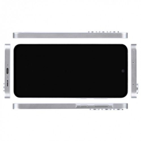 Pour Samsung Galaxy A55 5G Écran noir faux modèle d'affichage factice non fonctionnel (blanc) SH963W1235-07