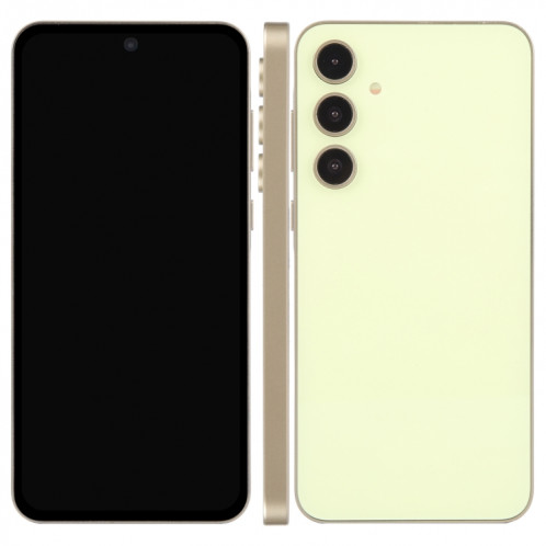 Pour Samsung Galaxy A55 5G Écran noir faux modèle d'affichage factice non fonctionnel (jaune) SH963Y1601-07