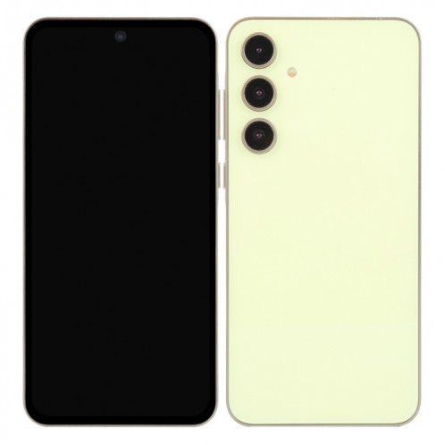 Pour Samsung Galaxy A55 5G Écran noir faux modèle d'affichage factice non fonctionnel (jaune) SH963Y1601-07