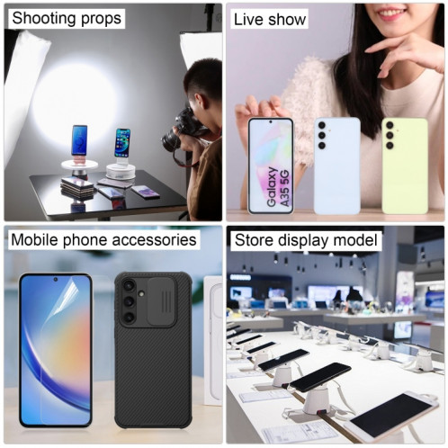 Pour Samsung Galaxy A35 5G Écran couleur faux modèle d'affichage factice non fonctionnel (noir) SH964B122-07