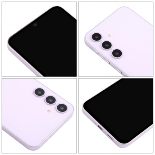 Pour Samsung Galaxy A35 5G Écran noir faux modèle d'affichage factice non fonctionnel (violet) SH965P608-07