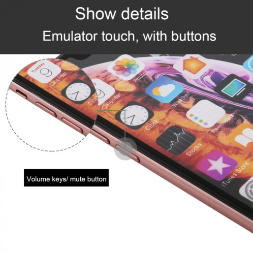Modèle d'affichage factice factice d'écran non-couleur pour iPhone XR (Orange) SH700E1606-06