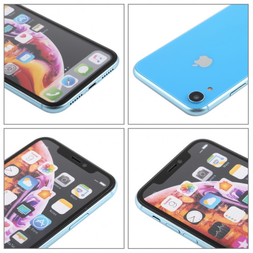 Modèle d'affichage factice factice d'écran non-couleur pour iPhone XR (bleu) SH700L1345-06