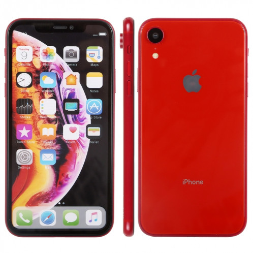 Modèle d'affichage factice factice d'écran non-couleur pour iPhone XR (rouge) SH700R708-06