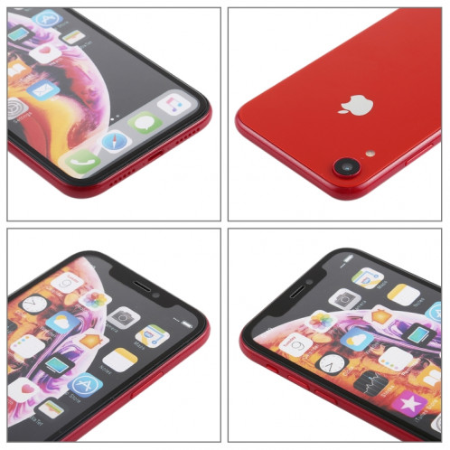 Modèle d'affichage factice factice d'écran non-couleur pour iPhone XR (rouge) SH700R708-06
