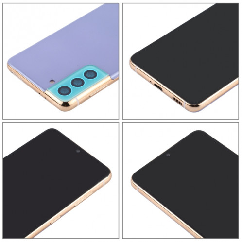 Modèle d'affichage factice faux écran noir non fonctionnel pour Samsung Galaxy S21 5G (violet) SH706P925-06