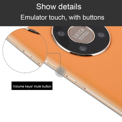 Modèle d'affichage factice faux écran noir non fonctionnel pour Huawei Mate 40 5G (orange) SH714E478-07