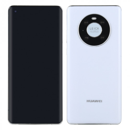 Modèle d'affichage factice factice à écran noir non fonctionnel pour Huawei Mate 40 5G (blanc) SH714W1762-07