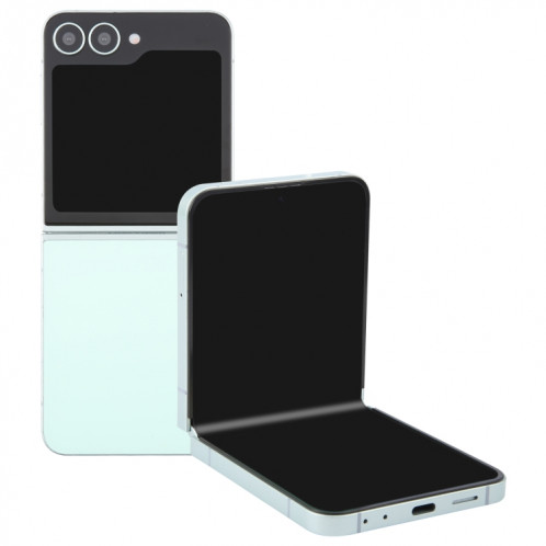Pour Samsung Galaxy Z Flip6 Écran noir non fonctionnel Modèle d'affichage factice factice (cyan) SH17QC322-07