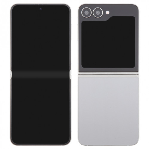 Pour Samsung Galaxy Z Flip6 Écran noir Faux modèle d'affichage factice non fonctionnel (argent) SH717S1397-07