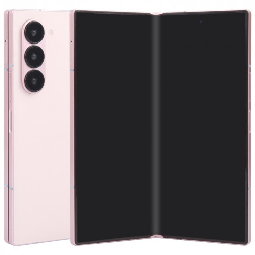 Pour Samsung Galaxy Z Fold6 Écran noir Modèle d'affichage factice non fonctionnel (rose) SH718F184-07