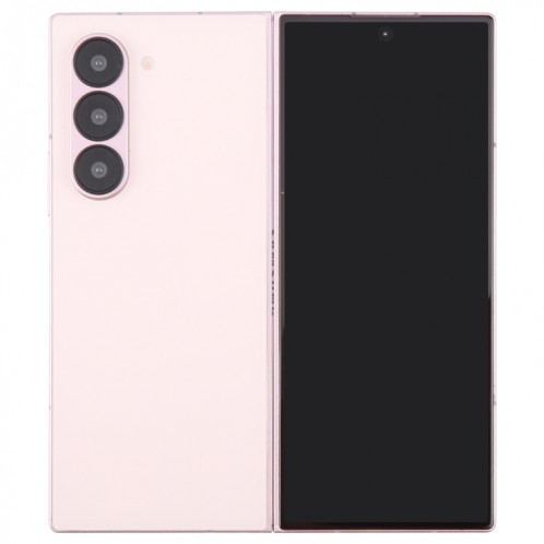 Pour Samsung Galaxy Z Fold6 Écran noir Modèle d'affichage factice non fonctionnel (rose) SH718F184-07