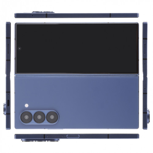Pour Samsung Galaxy Z Fold6 Écran noir Modèle d'affichage factice non fonctionnel (bleu) SH718L625-07