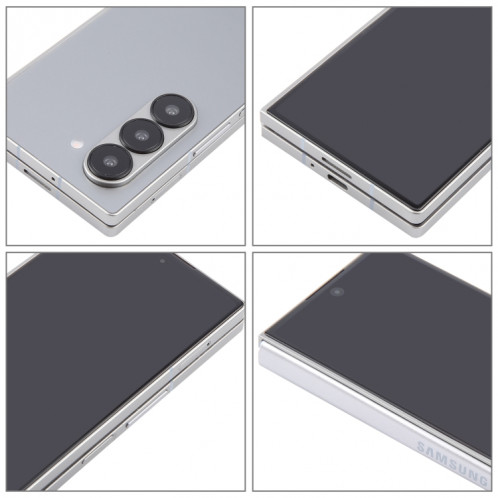 Pour Samsung Galaxy Z Fold6 Écran noir Modèle d'affichage factice non fonctionnel (argent) SH718S1780-07