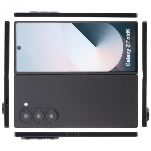 Pour Samsung Galaxy Z Fold6 Écran couleur factice non fonctionnel Modèle d'affichage factice (noir) SH719B44-07