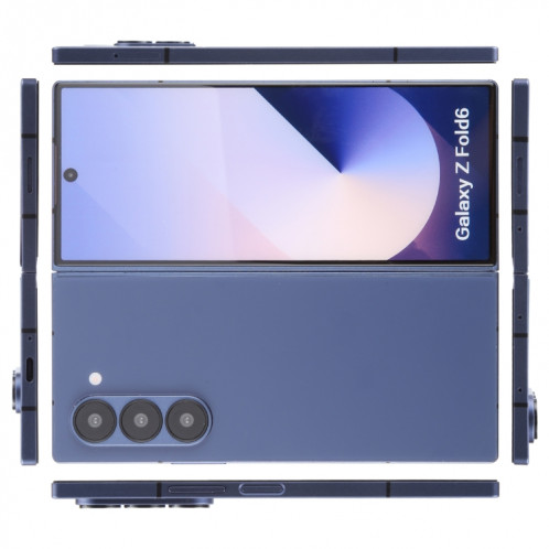 Pour Samsung Galaxy Z Fold6 Écran couleur factice non fonctionnel Modèle d'affichage factice (Bleu) SH719L1111-07
