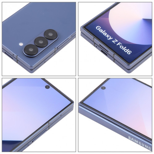 Pour Samsung Galaxy Z Fold6 Écran couleur factice non fonctionnel Modèle d'affichage factice (Bleu) SH719L1111-07