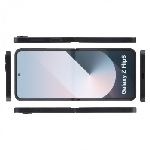 Pour Samsung Galaxy Z Flip6 Écran couleur factice non fonctionnel Modèle d'affichage factice (noir) SH720B1970-07