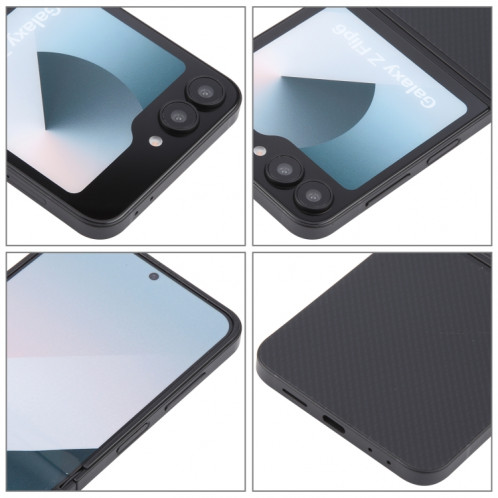 Pour Samsung Galaxy Z Flip6 Écran couleur factice non fonctionnel Modèle d'affichage factice (noir) SH720B1970-07
