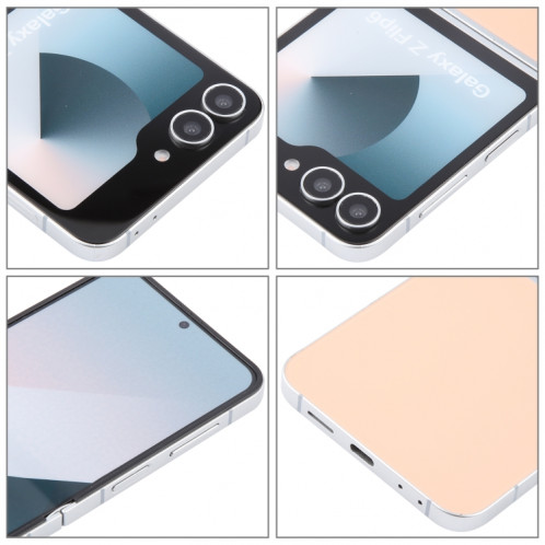 Pour Samsung Galaxy Z Flip6 Écran couleur factice non fonctionnel Modèle d'affichage factice (rose) SH720F1484-07
