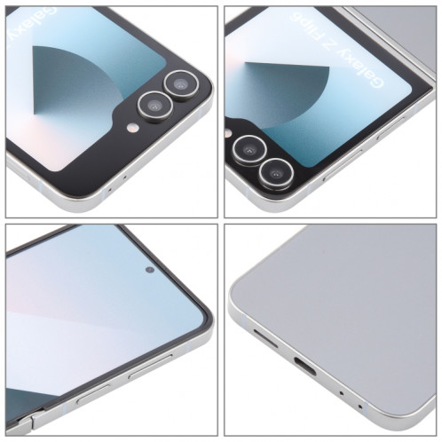 Pour Samsung Galaxy Z Flip6 Écran couleur factice non fonctionnel Modèle d'affichage factice (argent) SH720S773-07