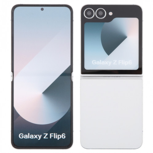 Pour Samsung Galaxy Z Flip6 Écran couleur factice non fonctionnel Modèle d'affichage factice (blanc) SH720W808-07