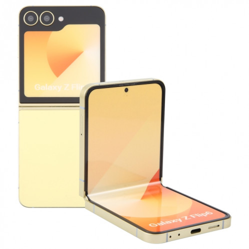 Pour Samsung Galaxy Z Flip6 Écran couleur factice non fonctionnel Modèle d'affichage factice (jaune) SH720Y370-07
