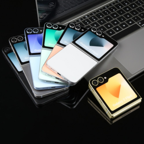 Pour Samsung Galaxy Z Flip6 Écran couleur factice non fonctionnel Modèle d'affichage factice (blanc) SH720W808-07