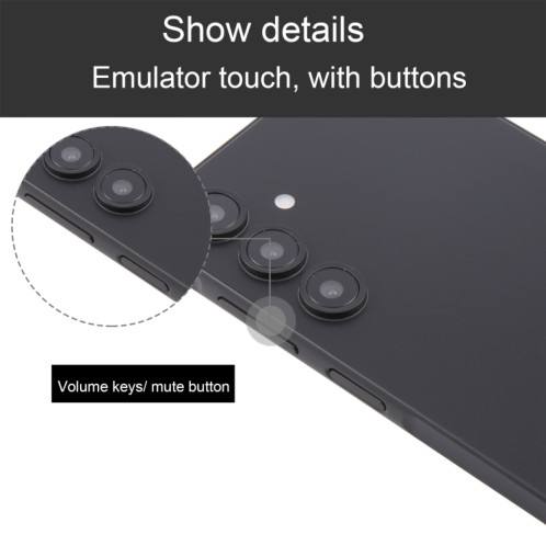 Pour Samsung Galaxy A16 Écran noir Faux modèle d'affichage factice non fonctionnel (noir) SH723B1658-07