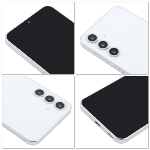 Pour Samsung Galaxy A16 Écran noir non fonctionnel Modèle d'affichage factice factice (blanc) SH723W861-07
