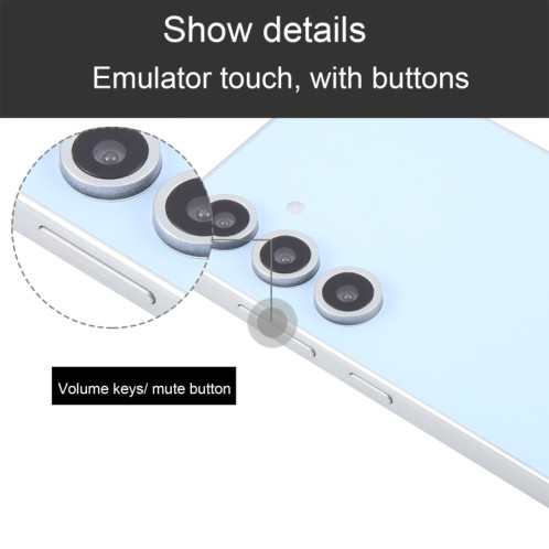 Pour Samsung Galaxy S24 FE 5G Écran noir non fonctionnel Modèle d'affichage factice factice (bleu) SH724L343-07