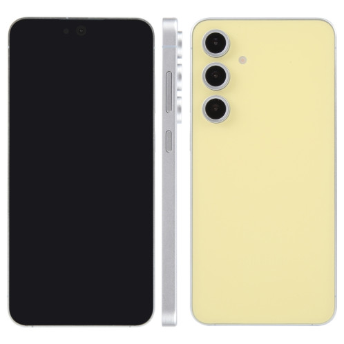 Pour Samsung Galaxy S24 FE 5G Écran noir non fonctionnel Modèle d'affichage factice factice (jaune) SH724Y1820-07