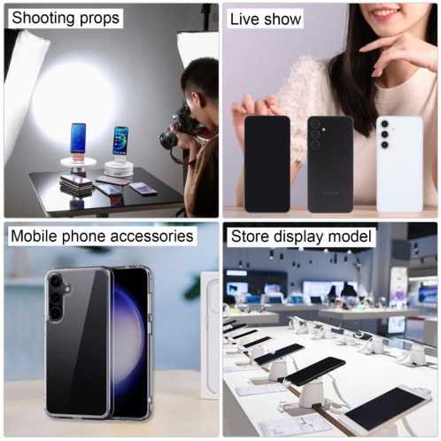 Pour Samsung Galaxy S24 FE 5G Écran noir non fonctionnel Modèle d'affichage factice factice (menthe) SH724G1641-07