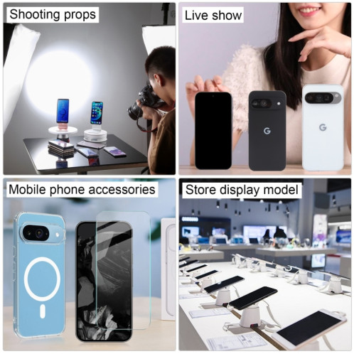Pour Google Pixel 9 Écran noir Modèle d'affichage factice non fonctionnel (porcelaine) SH726W449-07