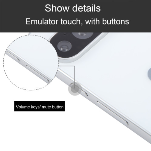 Pour Google Pixel 9 Pro Écran noir Modèle d'affichage factice non fonctionnel (porcelaine) SH727W908-07