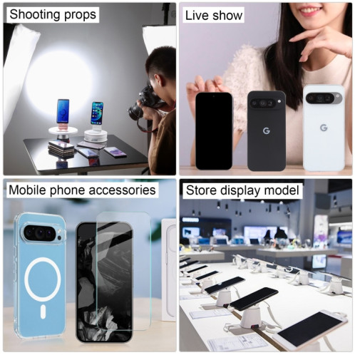 Pour Google Pixel 9 Pro XL, écran noir, modèle d'affichage factice non fonctionnel (obsidienne) SH728B1953-07