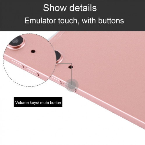 Modèle d'affichage factice factice à écran noir non fonctionnel pour iPad Air (2020) 10.9 (or rose) SH80RG827-07