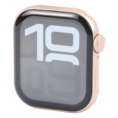 Pour Apple Watch Series 10 42 mm écran couleur faux modèle d'affichage factice non fonctionnel, pour photographier le bracelet de montre, sans bracelet de montre (or rose) SH10RG619-08