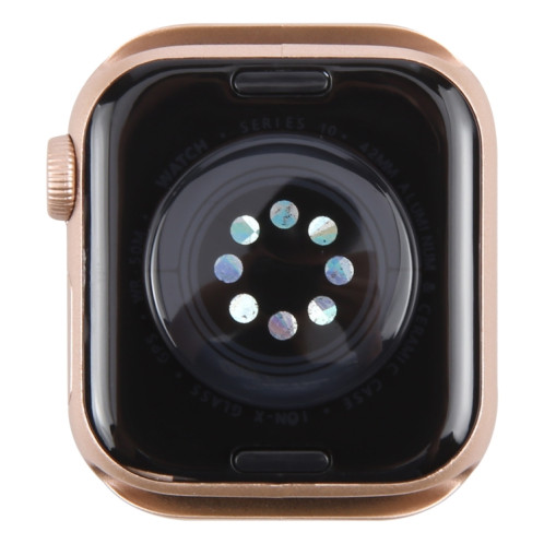 Pour Apple Watch Series 10 42 mm écran couleur faux modèle d'affichage factice non fonctionnel, pour photographier le bracelet de montre, sans bracelet de montre (or rose) SH10RG619-08