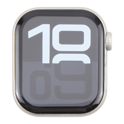 Pour Apple Watch Series 10 46 mm écran couleur faux modèle d'affichage factice non fonctionnel, pour photographier le bracelet de montre, sans bracelet de montre (argent) SH611S1845-08