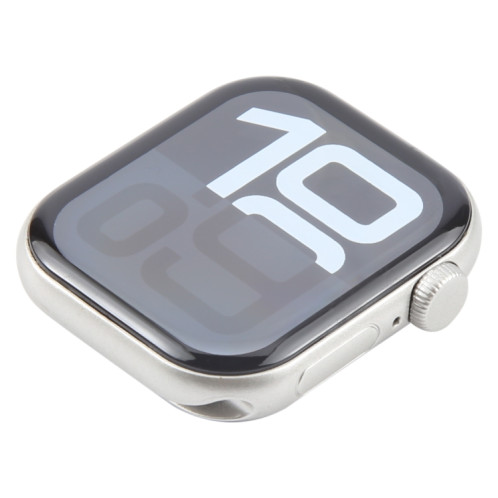 Pour Apple Watch Series 10 46 mm écran couleur faux modèle d'affichage factice non fonctionnel, pour photographier le bracelet de montre, sans bracelet de montre (argent) SH611S1845-08