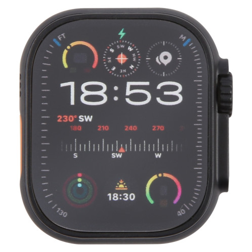 Pour Apple Watch Ultra 2 49 mm écran couleur faux modèle d'affichage factice non fonctionnel (noir) SH614B1272-08
