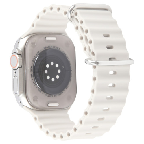 Pour Apple Watch Ultra 2 49 mm, écran couleur, modèle factice non fonctionnel (beige blanc) SH14EW1767-08