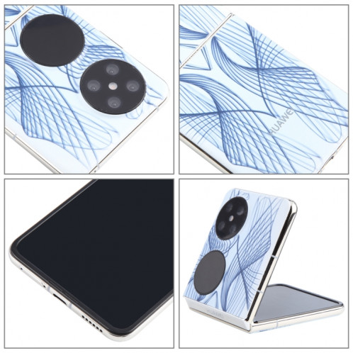 Pour Huawei Pocket 2 Écran noir Faux modèle d'affichage factice non fonctionnel (Bleu rêve) SH89DB868-07
