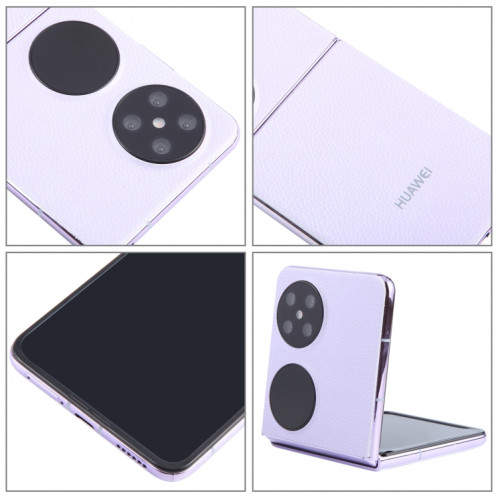 Pour Huawei Pocket 2 Écran noir faux modèle d'affichage factice non fonctionnel (violet) SH689P1500-07