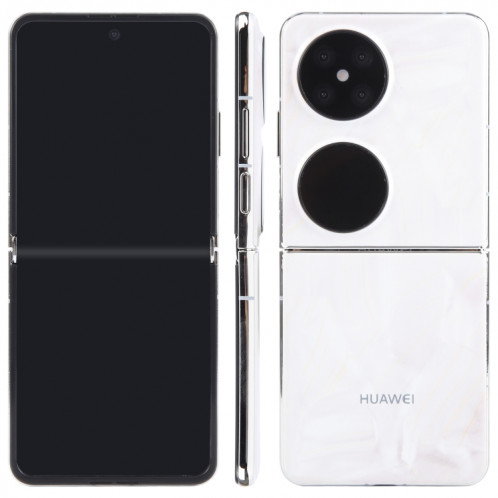 Pour Huawei Pocket 2 Écran noir Faux modèle d'affichage factice non fonctionnel (Blanc) SH689W166-07