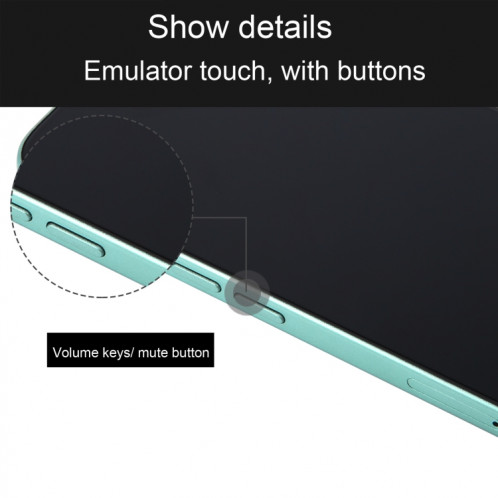 Pour iPhone 16, écran noir, modèle factice non fonctionnel (vert) SH692G1334-07