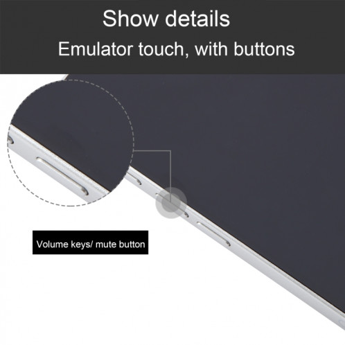 Pour iPhone 16, écran noir, faux modèle d'affichage factice non fonctionnel (blanc) SH692W1523-07