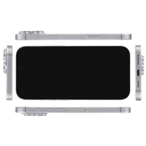 Pour iPhone 16 Pro, écran noir, faux modèle d'affichage factice non fonctionnel (gris) SH694H16-07